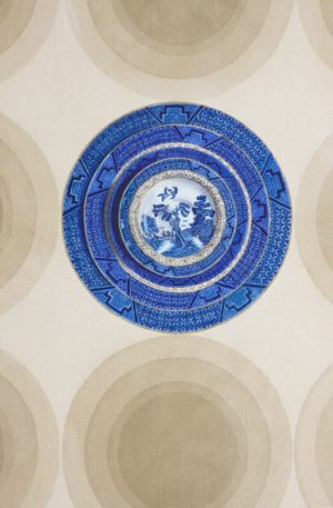 Real Old Willow, 44 Circles I (after Eva Hesse) (Detail)