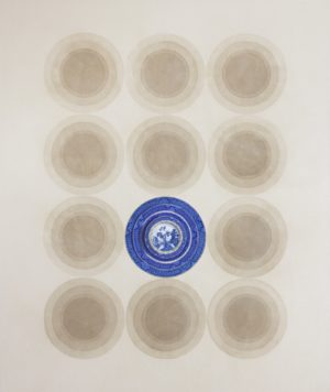 Real Old Willow, 44 Circles I (after Eva Hesse)