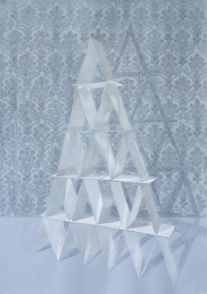 The Pattern 2 2013 Pencil watercolour pastel on paper 51 x 36 cm