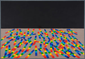 Linda mccue 39 Colour Spectrum and Other I 2008 Oil on linen 145 x 200 cm