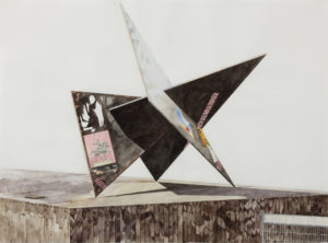 Linda mccue Dienen 2007 Pencil watercolour on paper 56 x 76 cm 4000