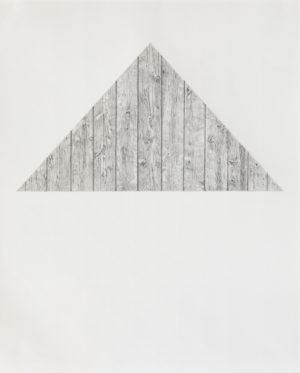 Linda mccue Grey Road 2 2018 Bleistift auf Papier 42 x 52 cm