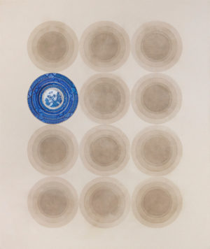 Real Old Willow, 44 Circles II (after Eva Hesse)