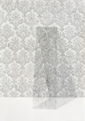 Linda mccue Untitled 2018 Pencil on paper 36 x 51 cm