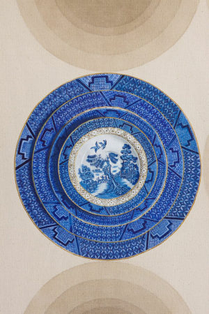 Real Old Willow, 44 Circles II (after Eva Hesse) (Detail)